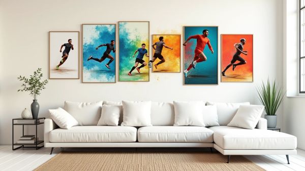 Des posters de sport pour transformer votre décoration