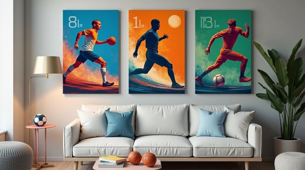 Des posters de sport pour transformer votre décoration